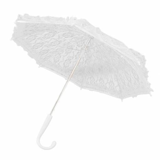 Csipke napernyő - Fehér