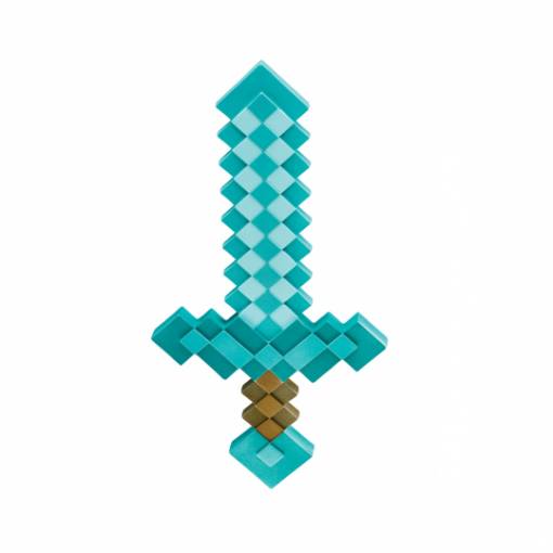 Minecraft kard - türkizkék