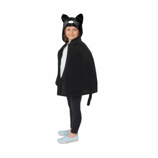 Gyermek kapucnis kabát - Macska