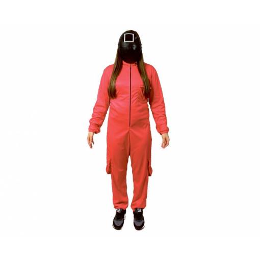 Foto - Női Squid Game Jumpsuit - Négyszögletes, 38