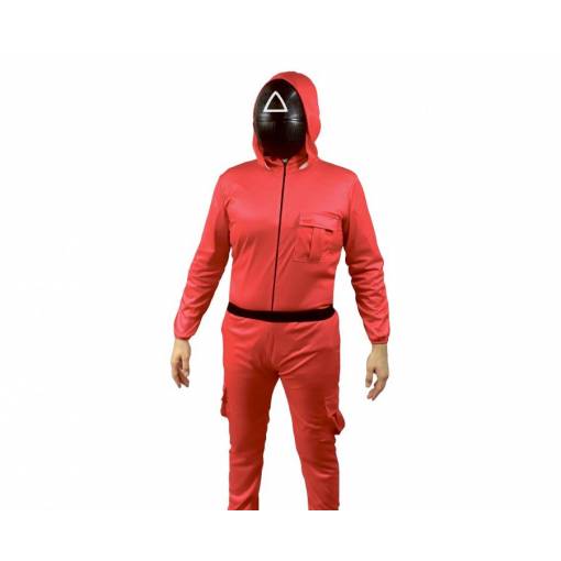 Férfi Squid Game Jumpsuit - Háromszög, 52