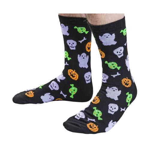 Halloween zokni - Fekete