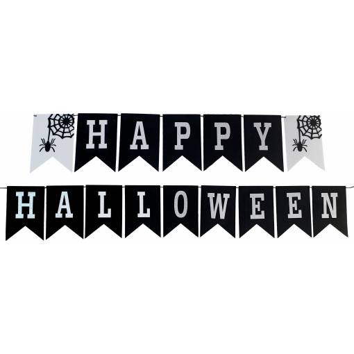 Filc girland - Boldog Halloween