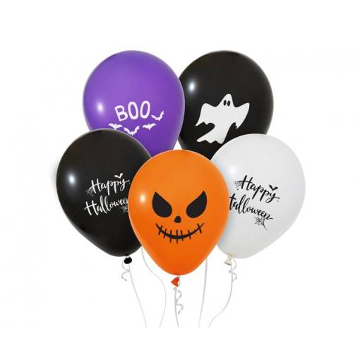 Foto - Prémium léggömbök 12" - Halloween, 3 db
