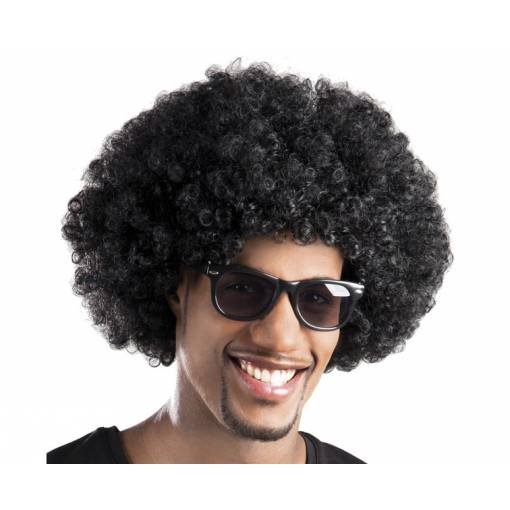 Foto - Afro paróka - fekete