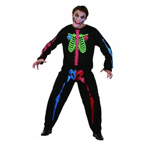 Férfi jelmez - Skeleton