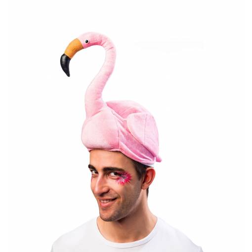 Plüss sapka - Flamingó