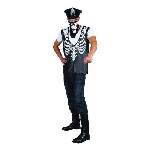 Férfi jelmez - Skeleton Gangster, 56