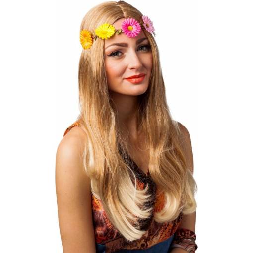 Foto - Női virágos fejpánt - Hippie