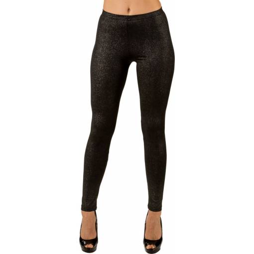 Női leggings - Shimmering, fekete S/M